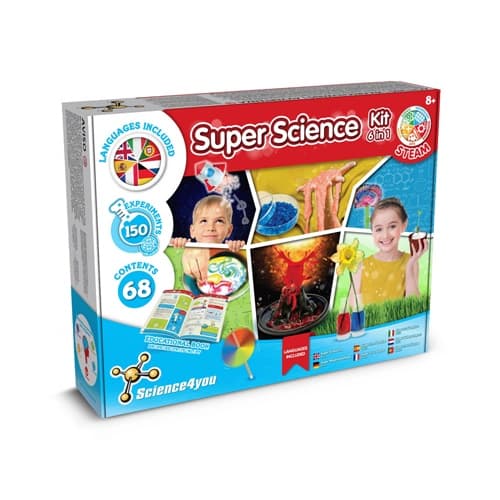 6 IN 1 SUPER SCIENCE KIT I-Infantil