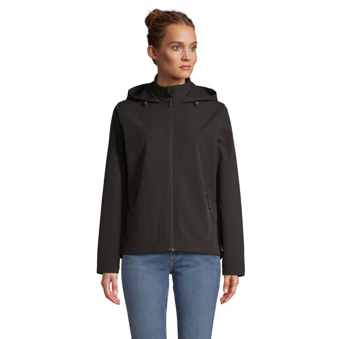 RACE HOODED WOMEN-Jaqueta dona