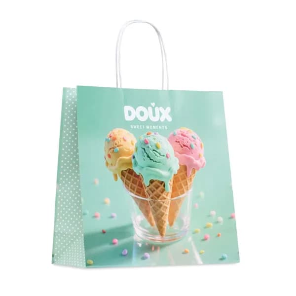 Bossa de paper dúplex mat, 31 × 31 cm